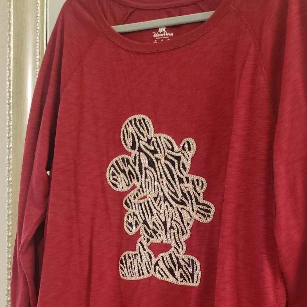 Disney Parks Mickey Mouse Long Sleeve Tshirt